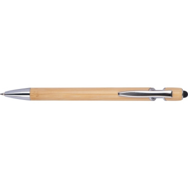 Logo trade promotional giveaways picture of: Ballpoint pen touch pen Nairobi